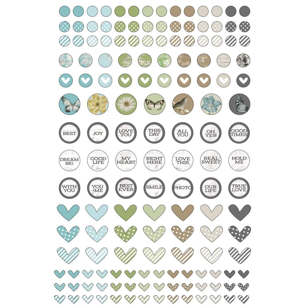 49 and Market Vintage Artistry Moonlit Garden Wishing Bubbles and Baubles